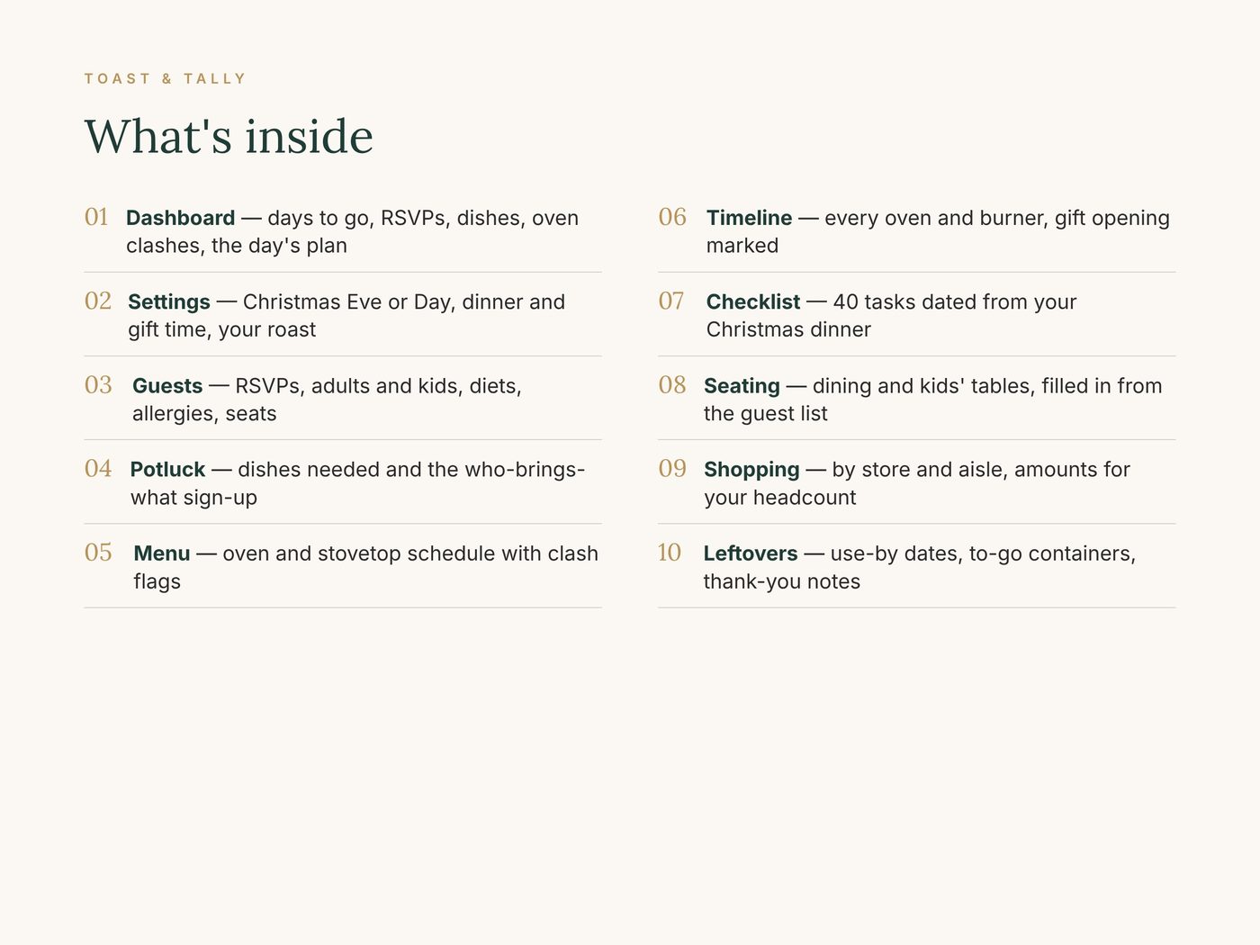 Christmas Dinner Host Planner photo 7