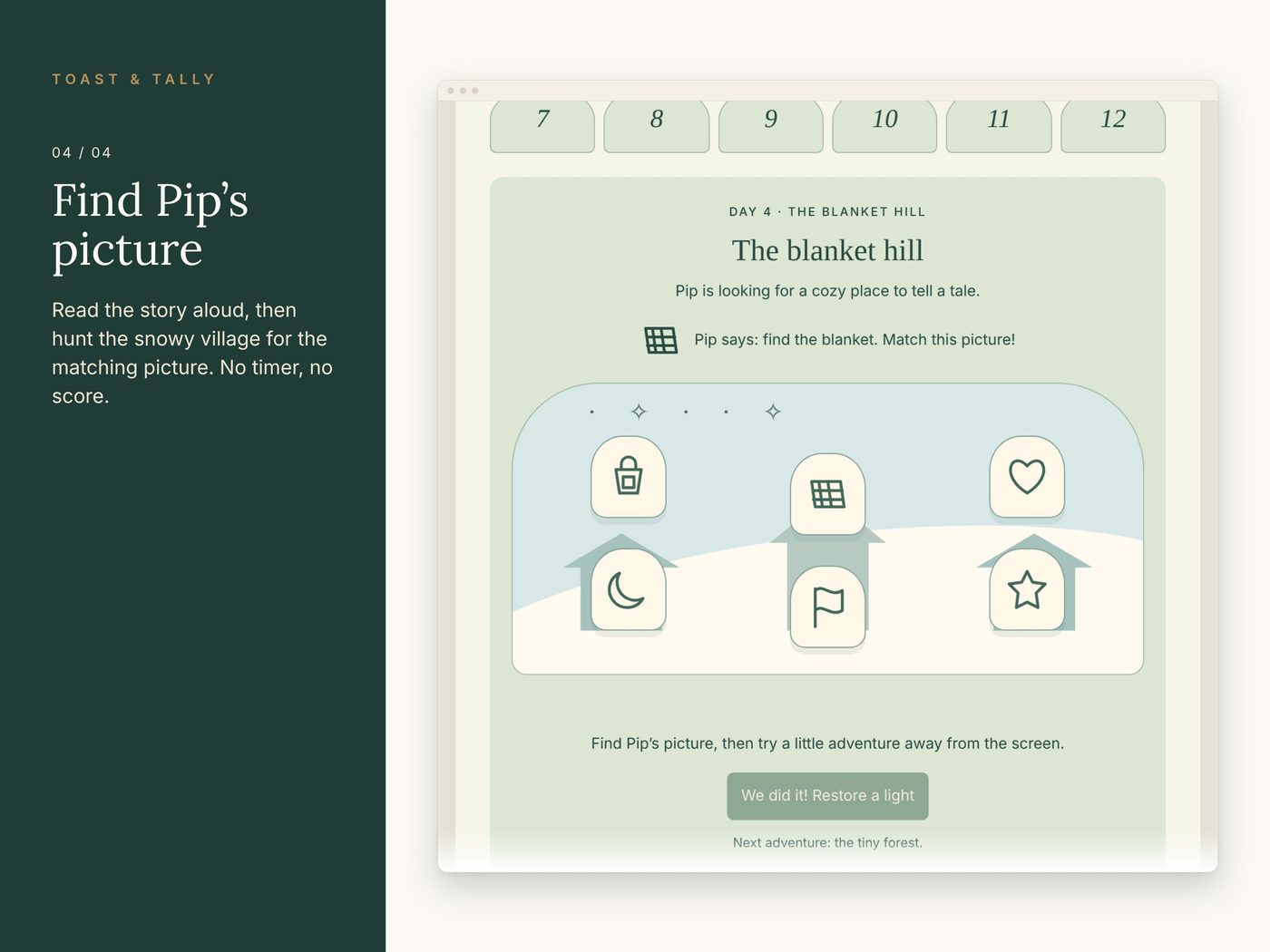 Find Pip’s picture