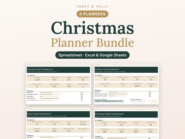 Christmas Planner Bundle