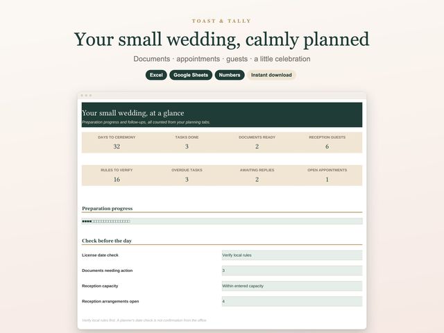 Courthouse Wedding Planner