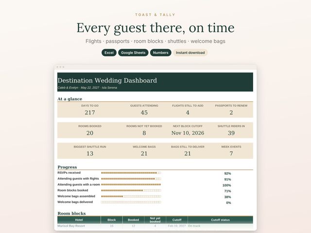 Destination Wedding Planner
