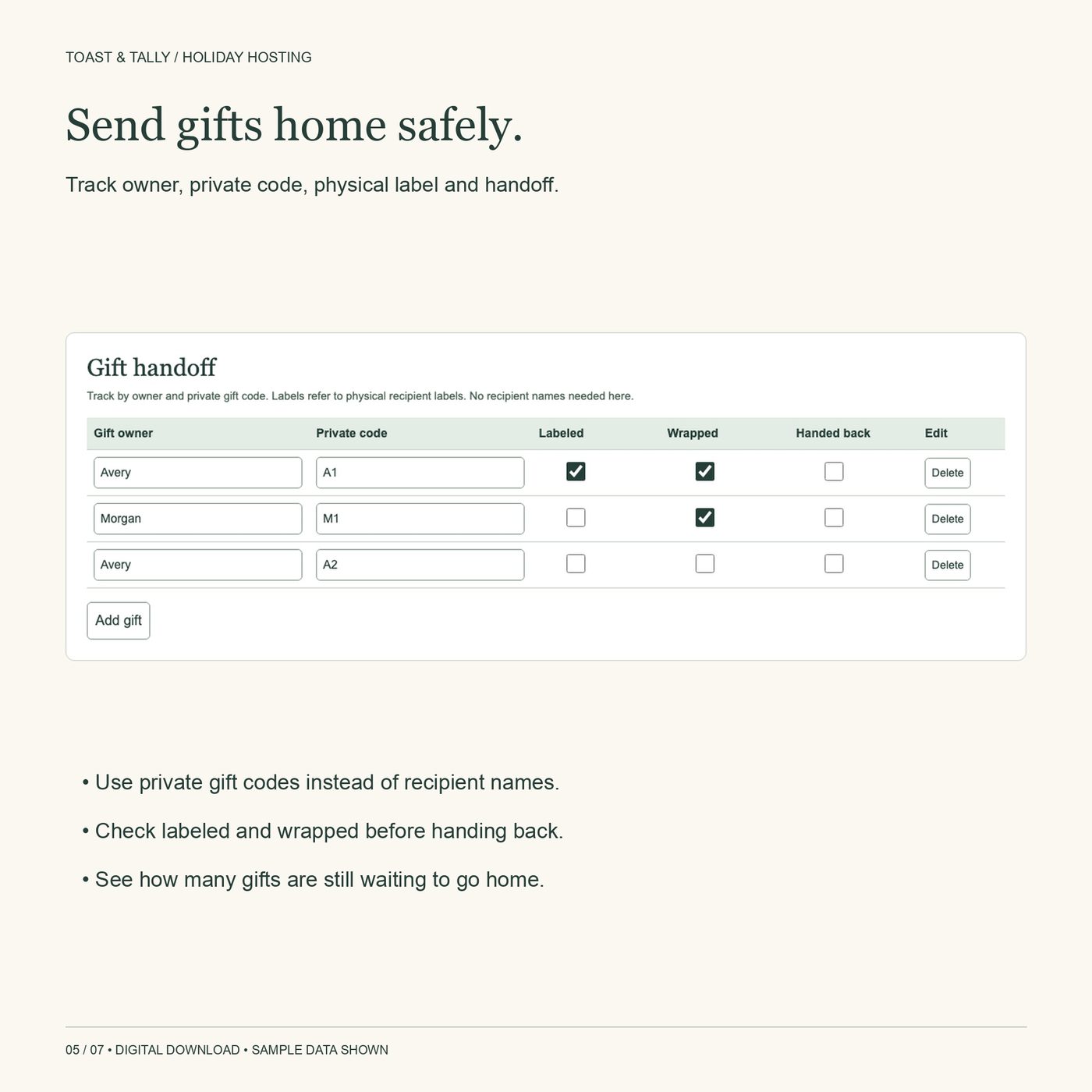 Gift Wrapping Party Host Planner photo 4