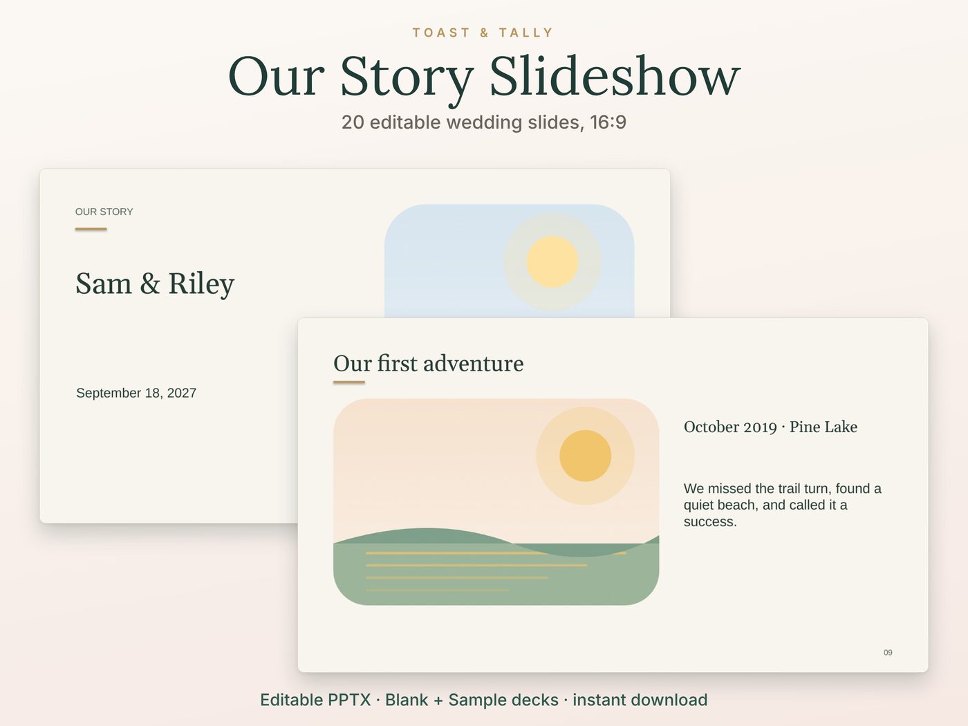 Our Story Wedding Slideshow