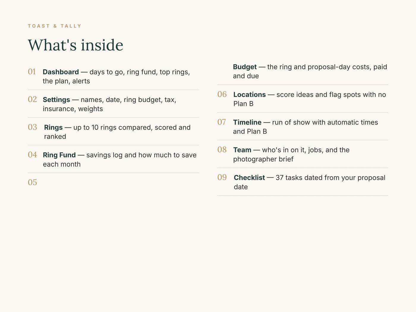 Proposal Planner photo 6