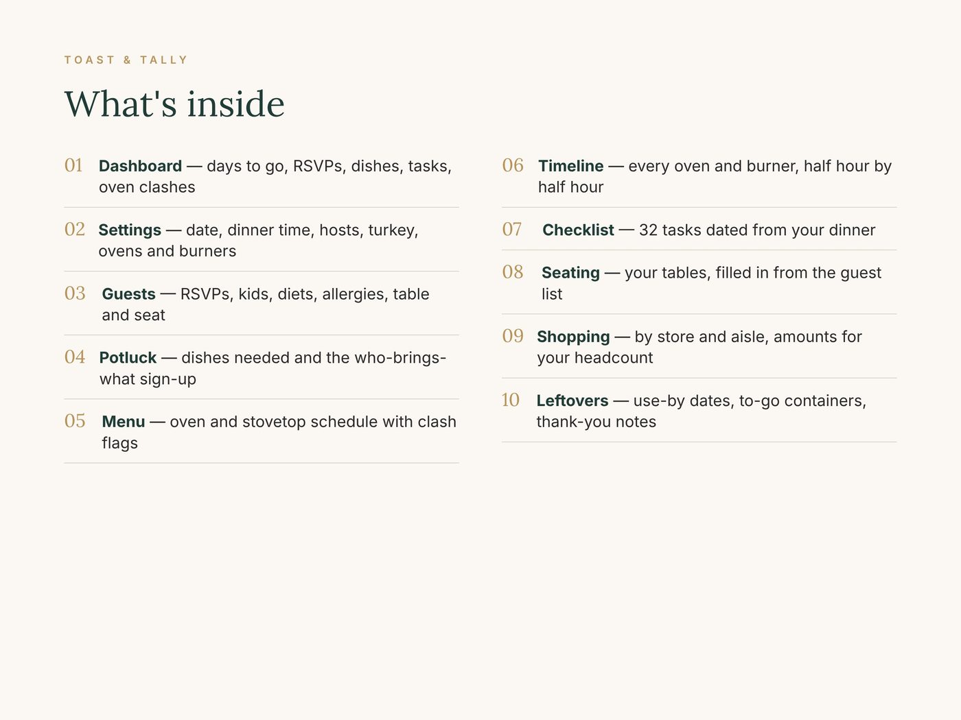 Thanksgiving Host Planner photo 7