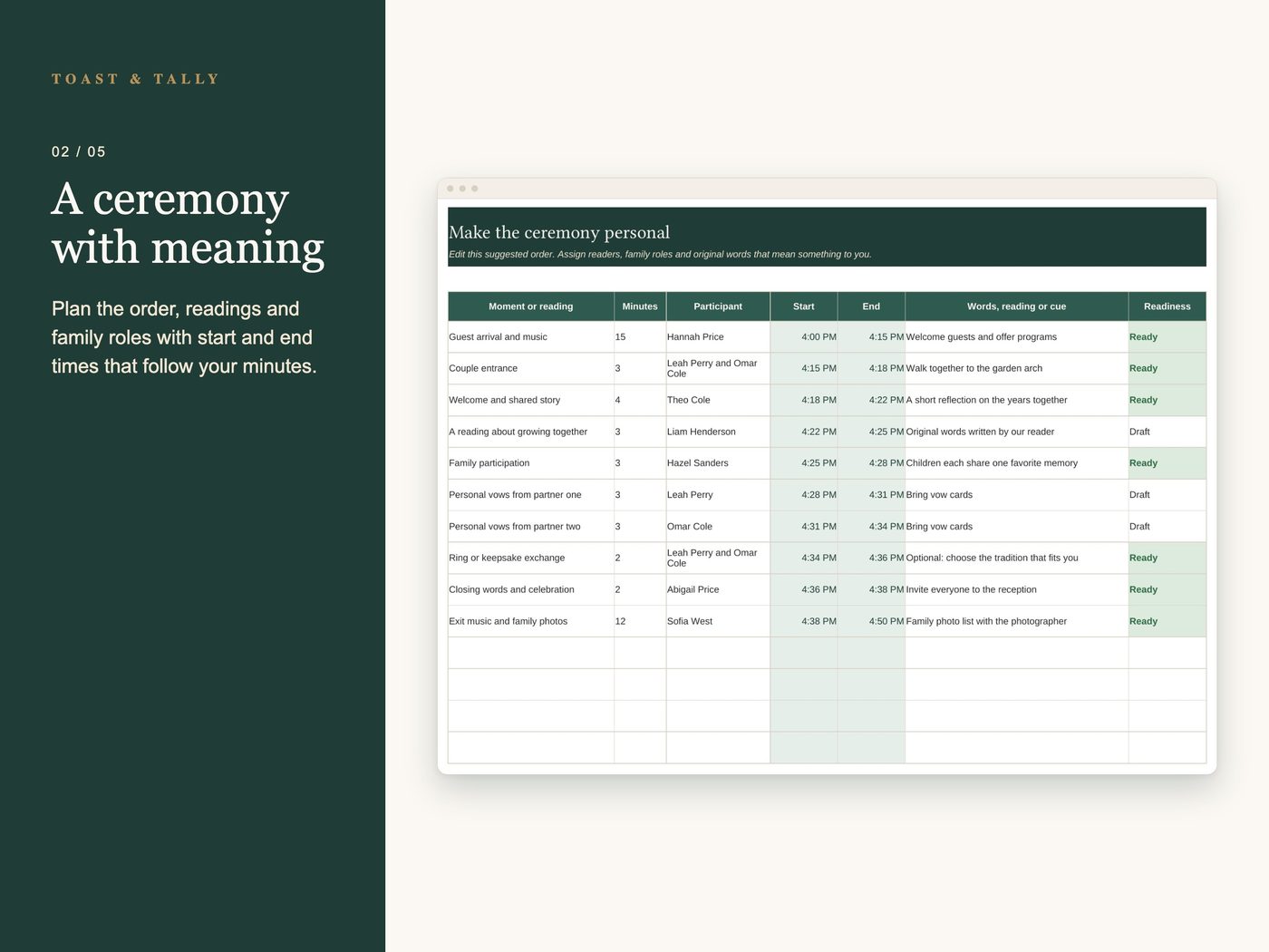 Vow Renewal Planner photo 2
