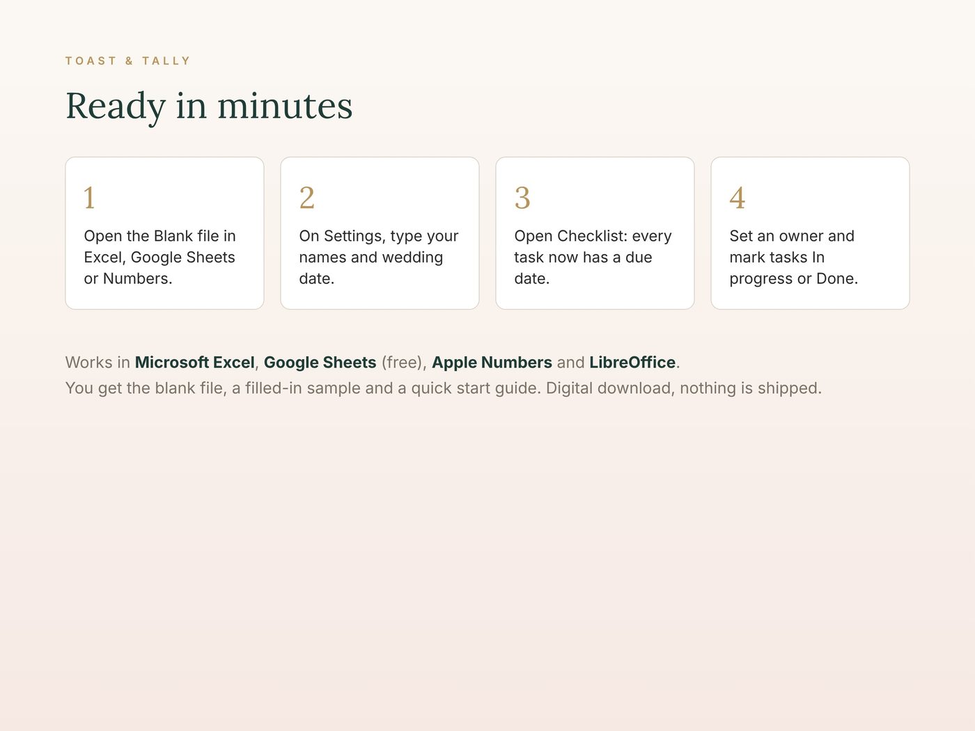 Wedding Checklist & Day-Of Timeline photo 5