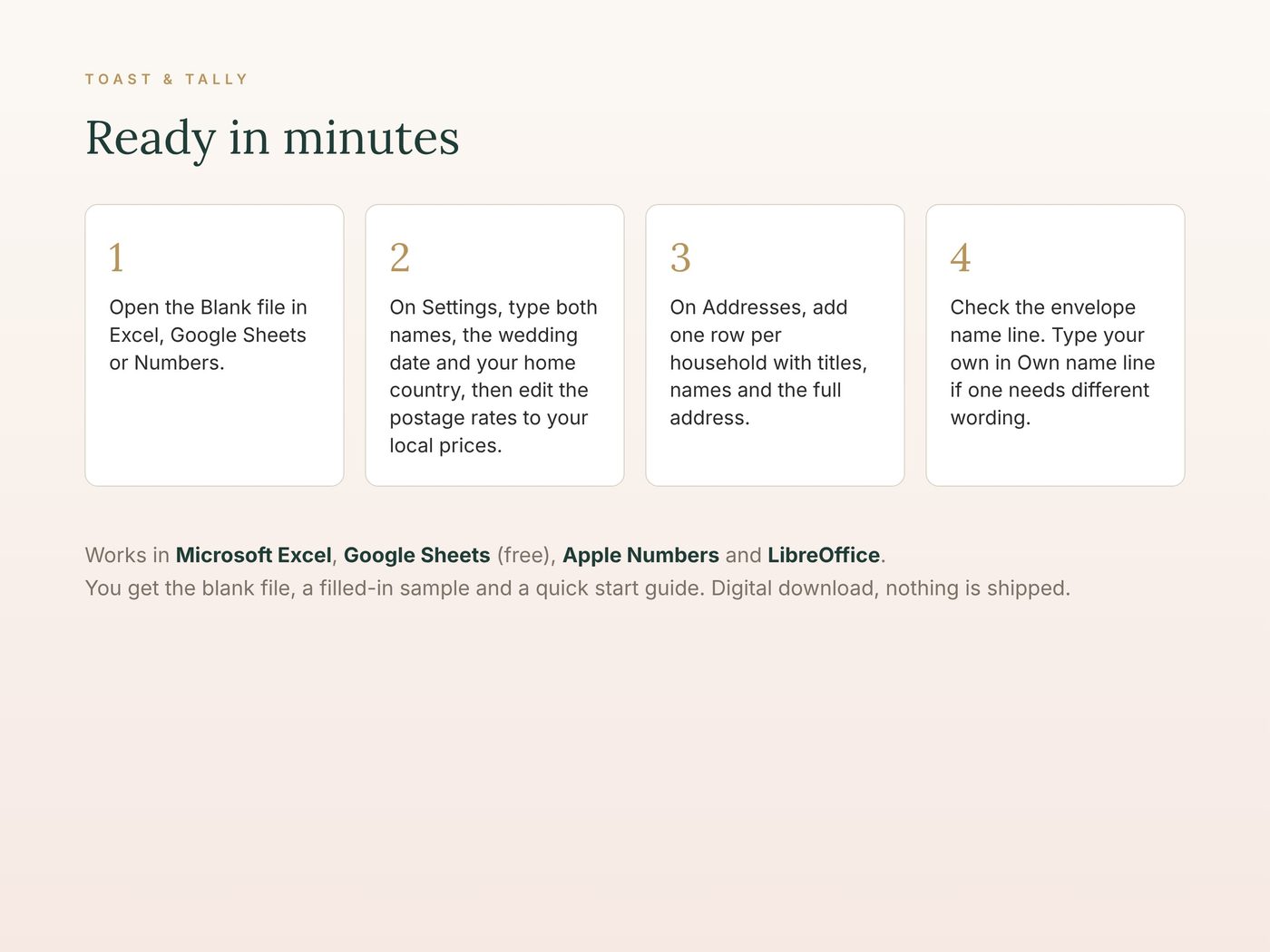Wedding Invitation & Address Tracker photo 7