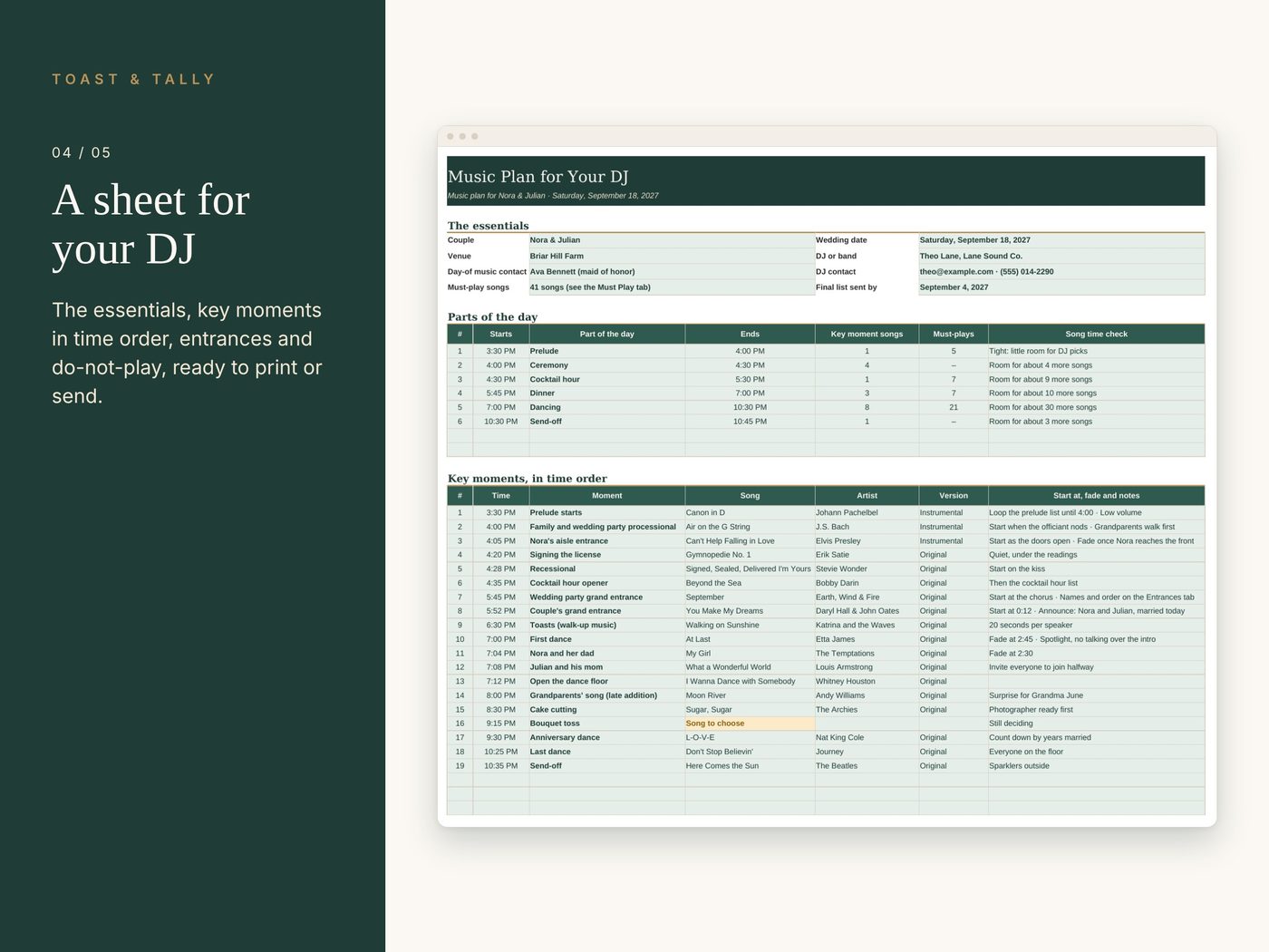 Wedding Music & DJ Planner photo 4