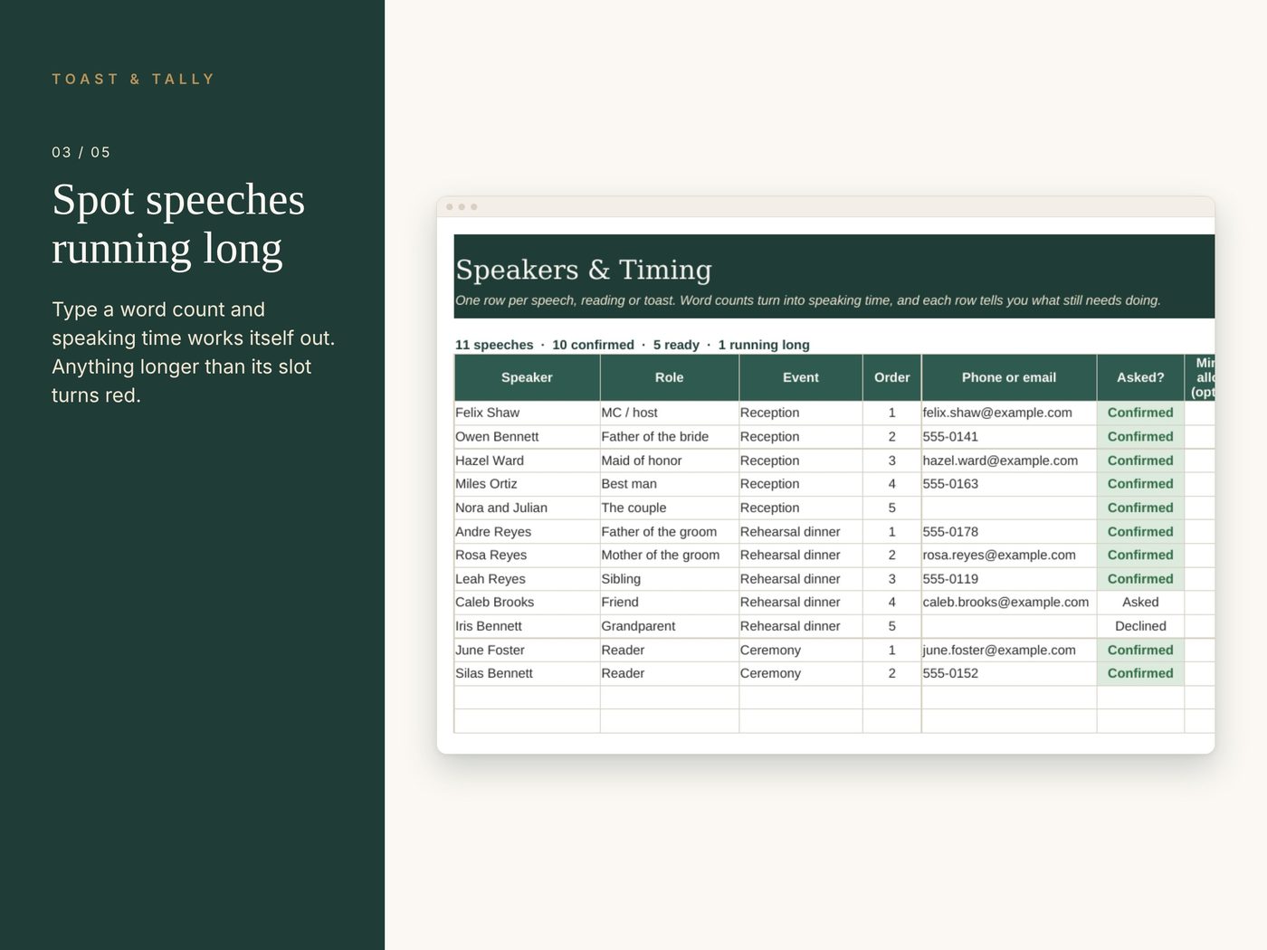 Wedding Speech & Toast Planner photo 3