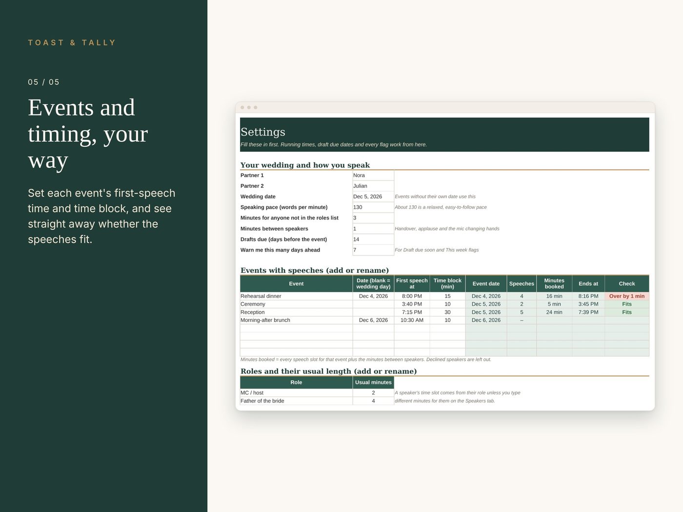 Wedding Speech & Toast Planner photo 5
