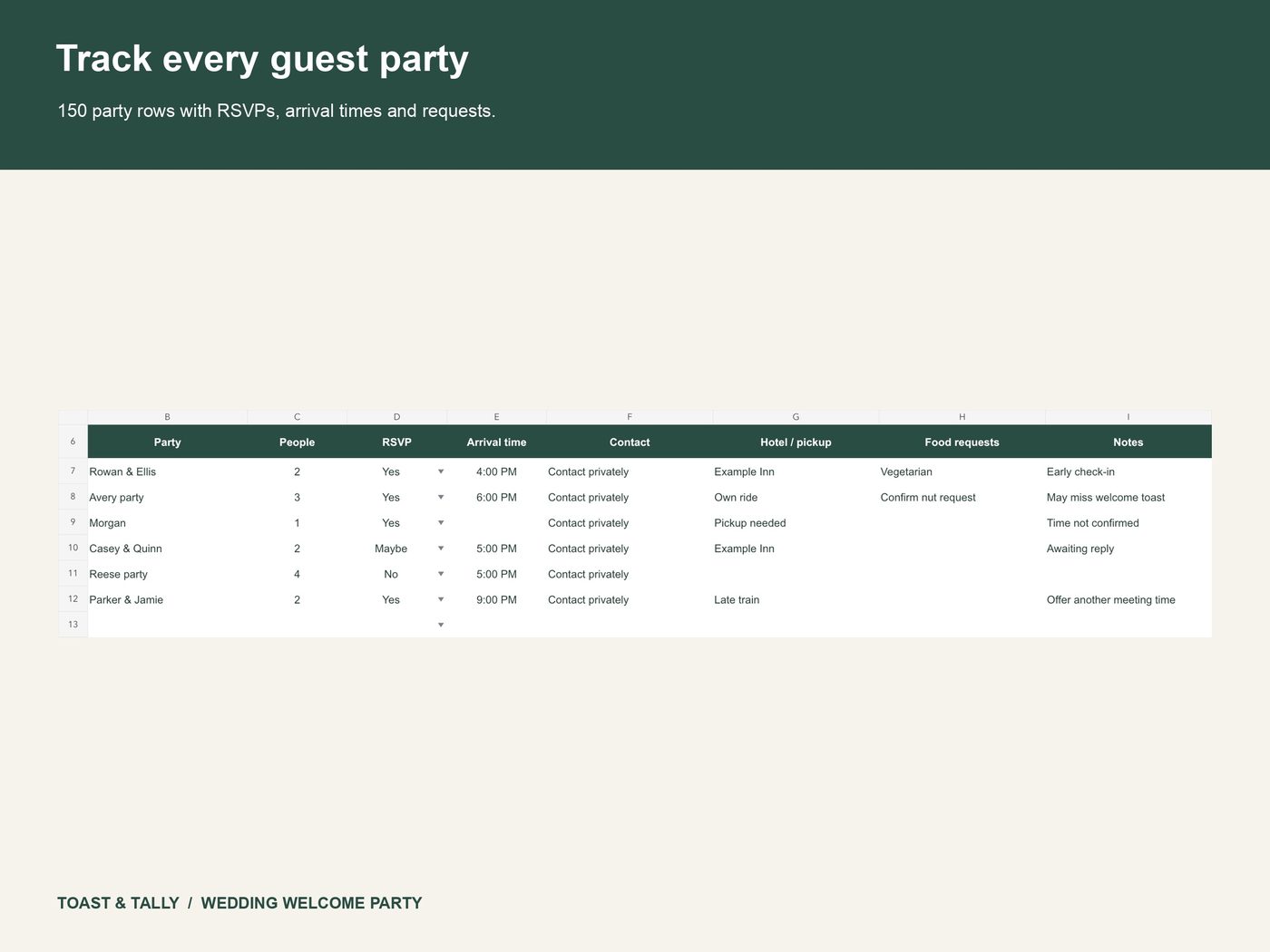 Wedding Welcome Party Planner photo 2
